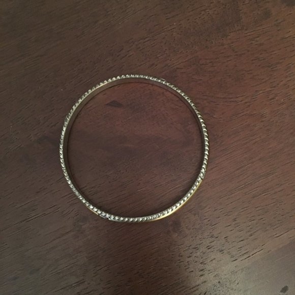 Brighton two tone bangle - Picture 3 of 4